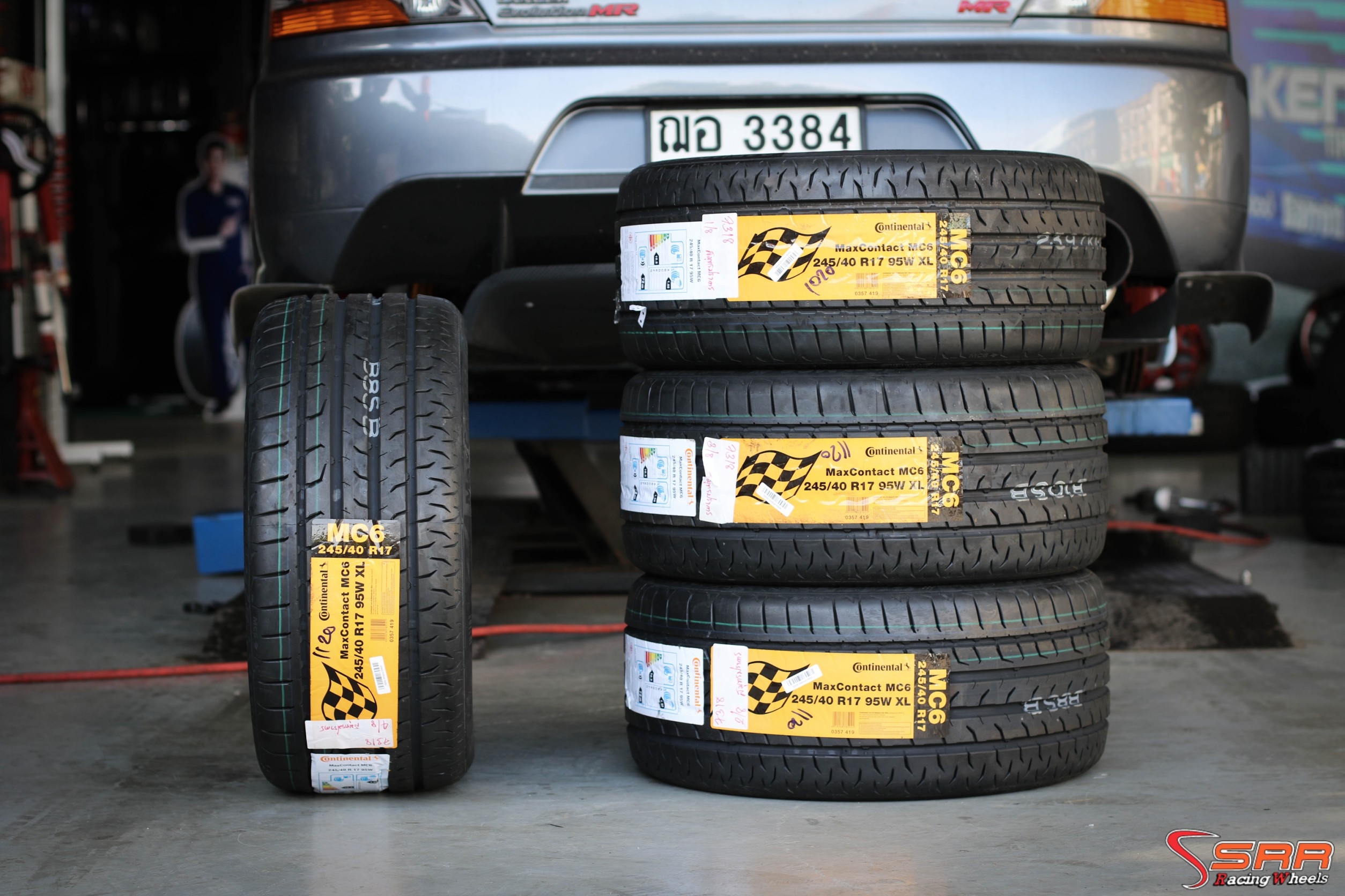 CONTINENTAL MC6 ยางใหม่ นุ่มเงียบ 245/40R17 ปี20