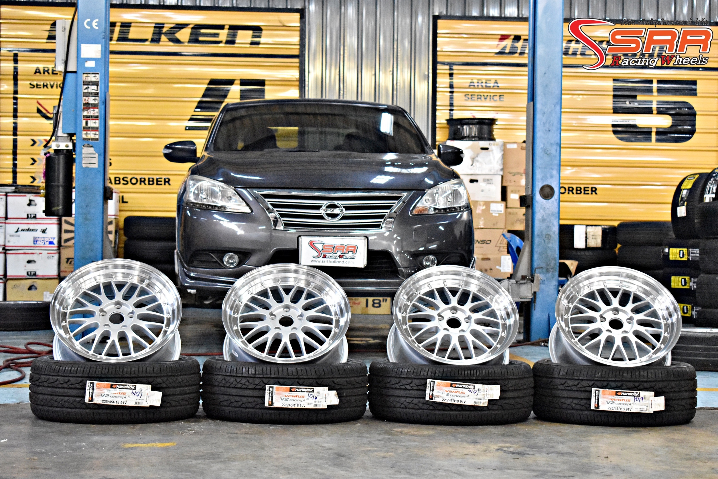 ล้อ BBS-LM 18x8.5 5x113 offset+33