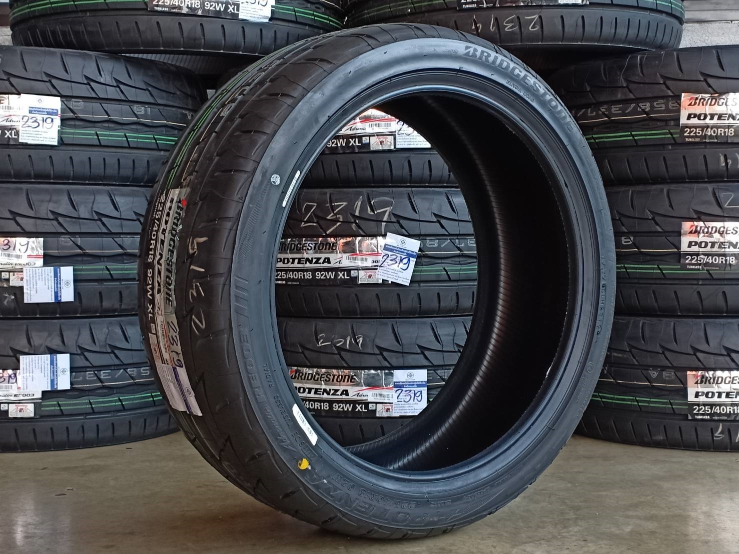 BRIDGESTONE POTENZA RE0003 225/40R18 ปี19