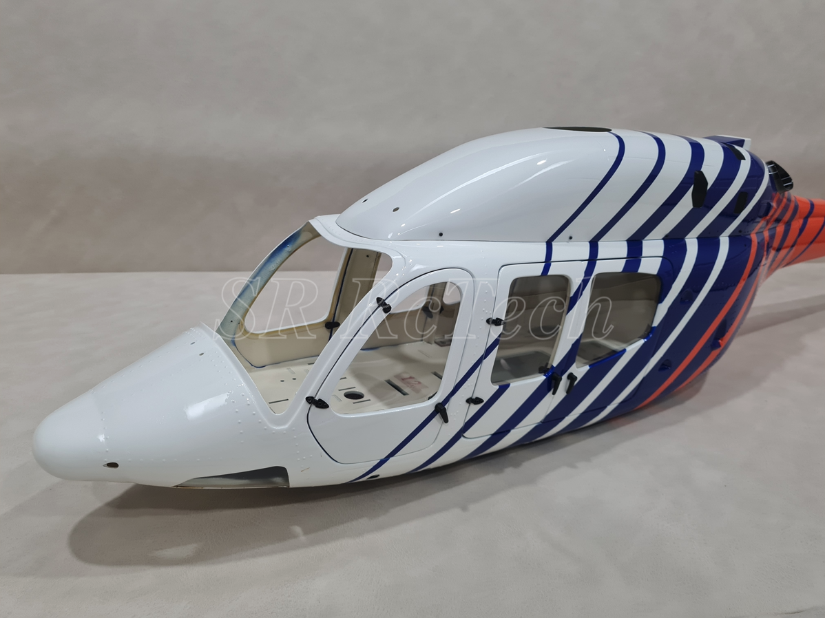 600 - Bell 429 White Blue(Care Flight) working door Kit