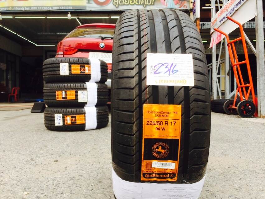 Continental (RUNFLAT) 225/50-17 เส้น 4800 ปกติ 11000