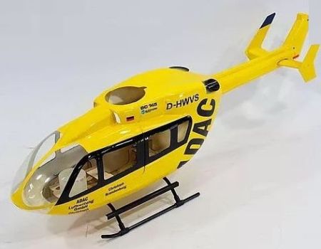 450- EC145 Yellow ADAC with Belt Tail gear box