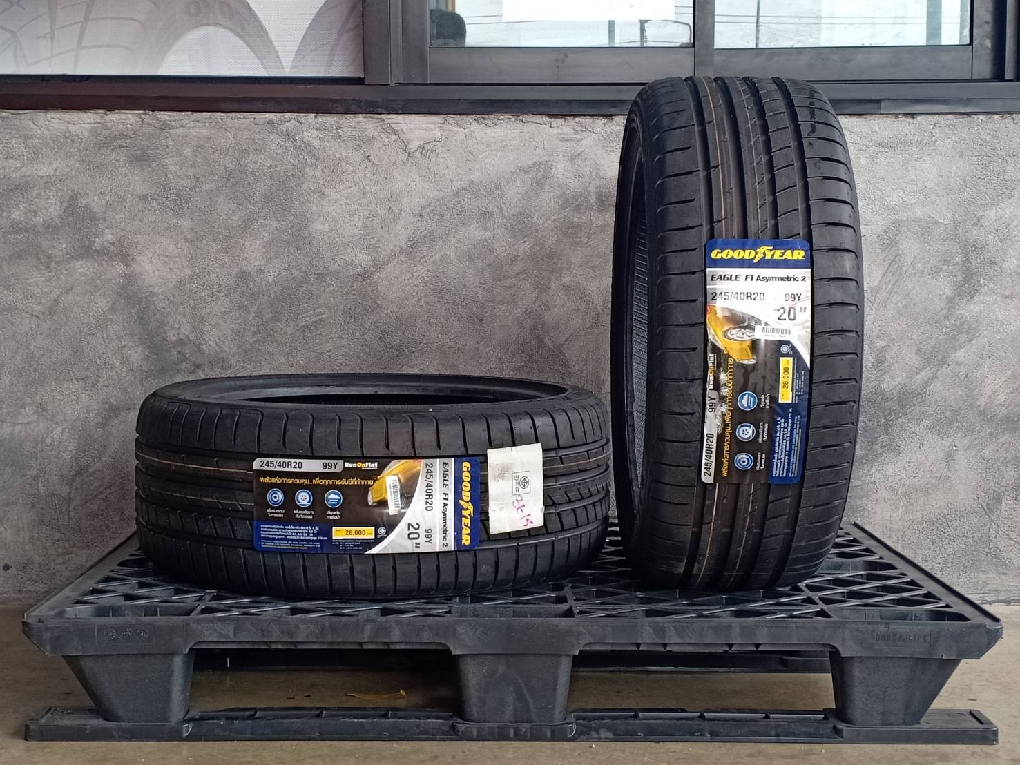 GOODYEAR 245/40R20 EAGLE F1 ASYMMETRIC 2 (RUNFLAT) (MOE) 99Y MADE IN GERMANY