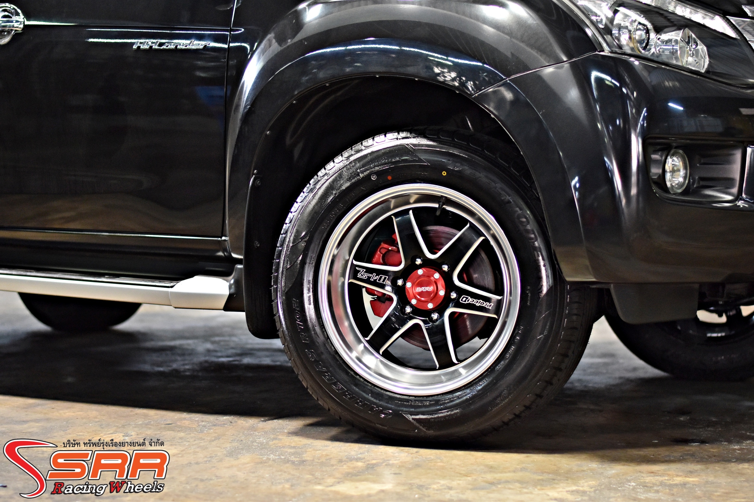 LENSO PROJECT-D D1SL ขอบ18 ล้อกว้าง9.510.5 PCD6x139.7 offset+25/30