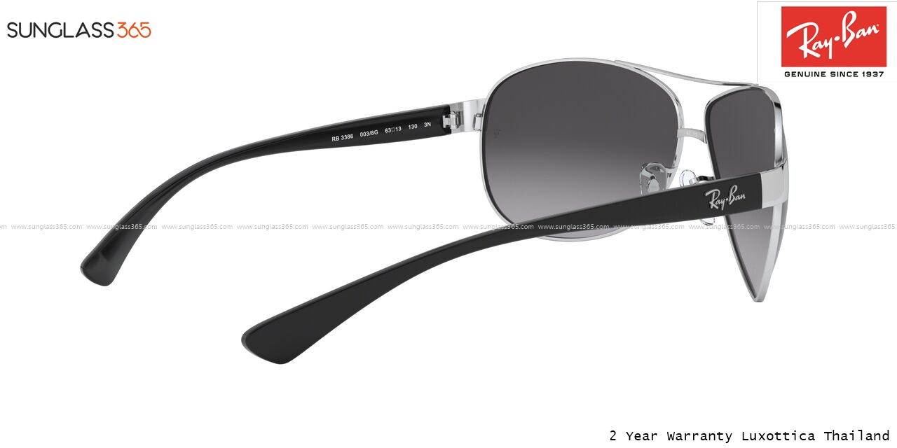 Ray Ban RB3386 003/8G Silver Aviator
