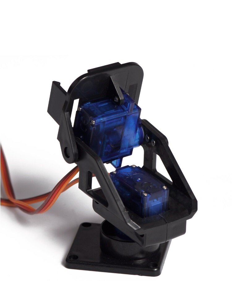 Servo bracket PT Pan/Tilt Camera Mount FPV for 9G SG90 MG90S (ไม่มีเซอร์โว)