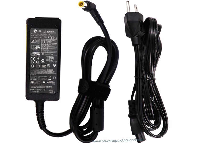 Adapter Monitor LG LCAP21A 40W 6.0mm Original ราคา พิเศษ สายชาร์จ จอ LG 40W ตรงรุ่น ตรงสเปค