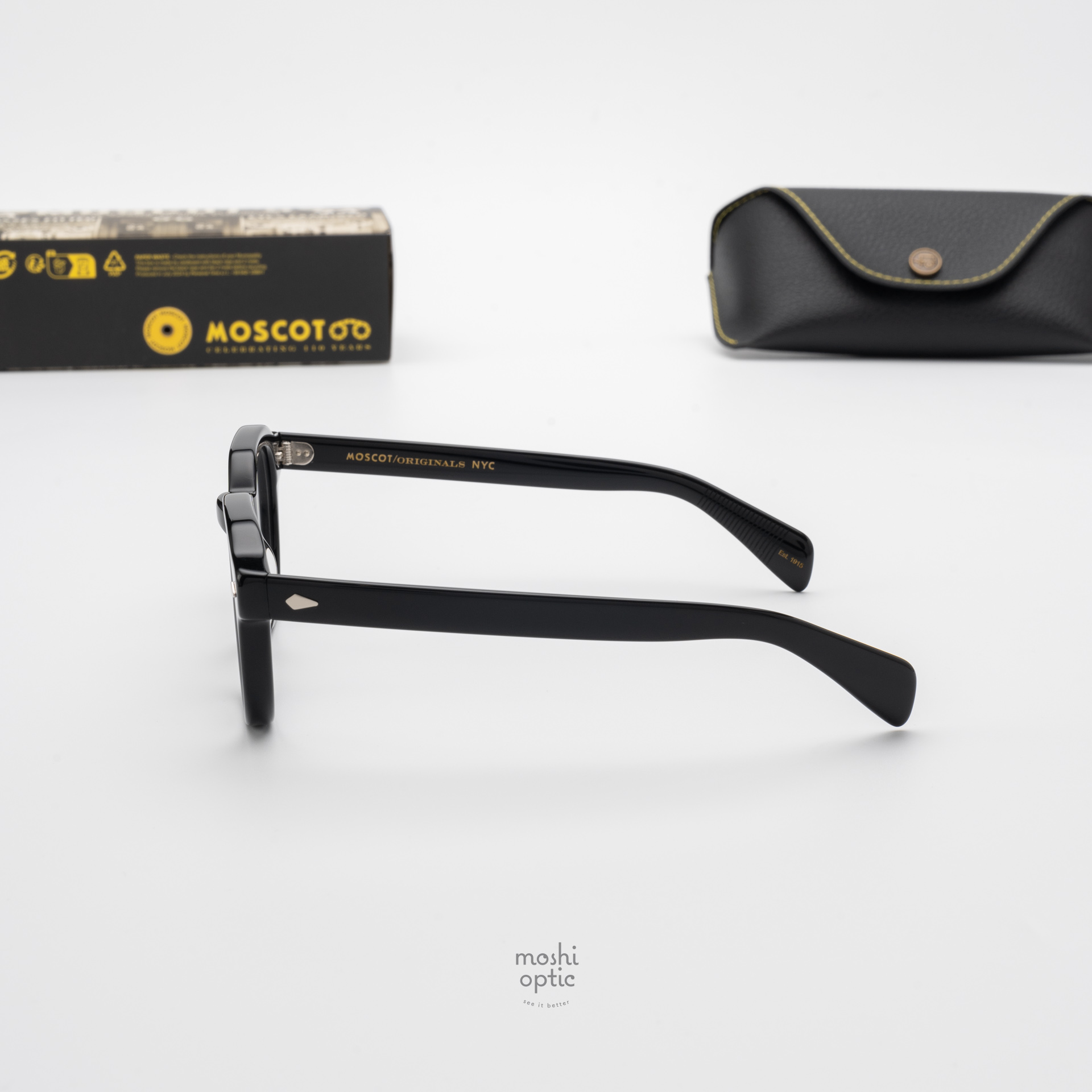 แว่นสายตา Moscot Dolt Black