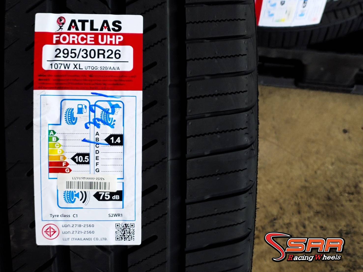 ATLAS 295/30R26 FORCE UHP ปี2020 ราคาถูก