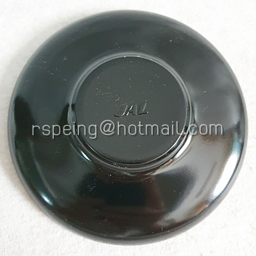 จานรองถ้วยเมลามีนสีดำ สายการบินญี่ป่น (JAL)