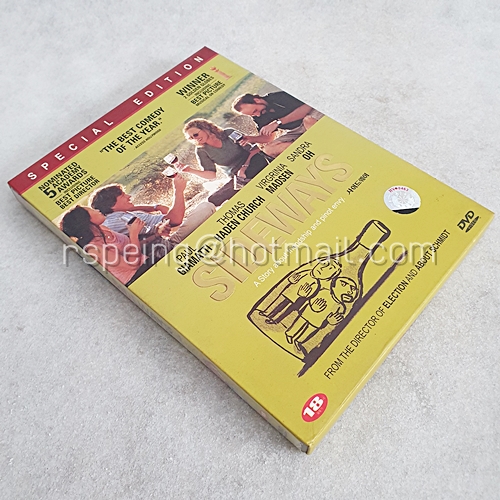 DVD ภาพยนตร์ฝรั่ง Sideways : ดื่มชีวิต ข้างทาง