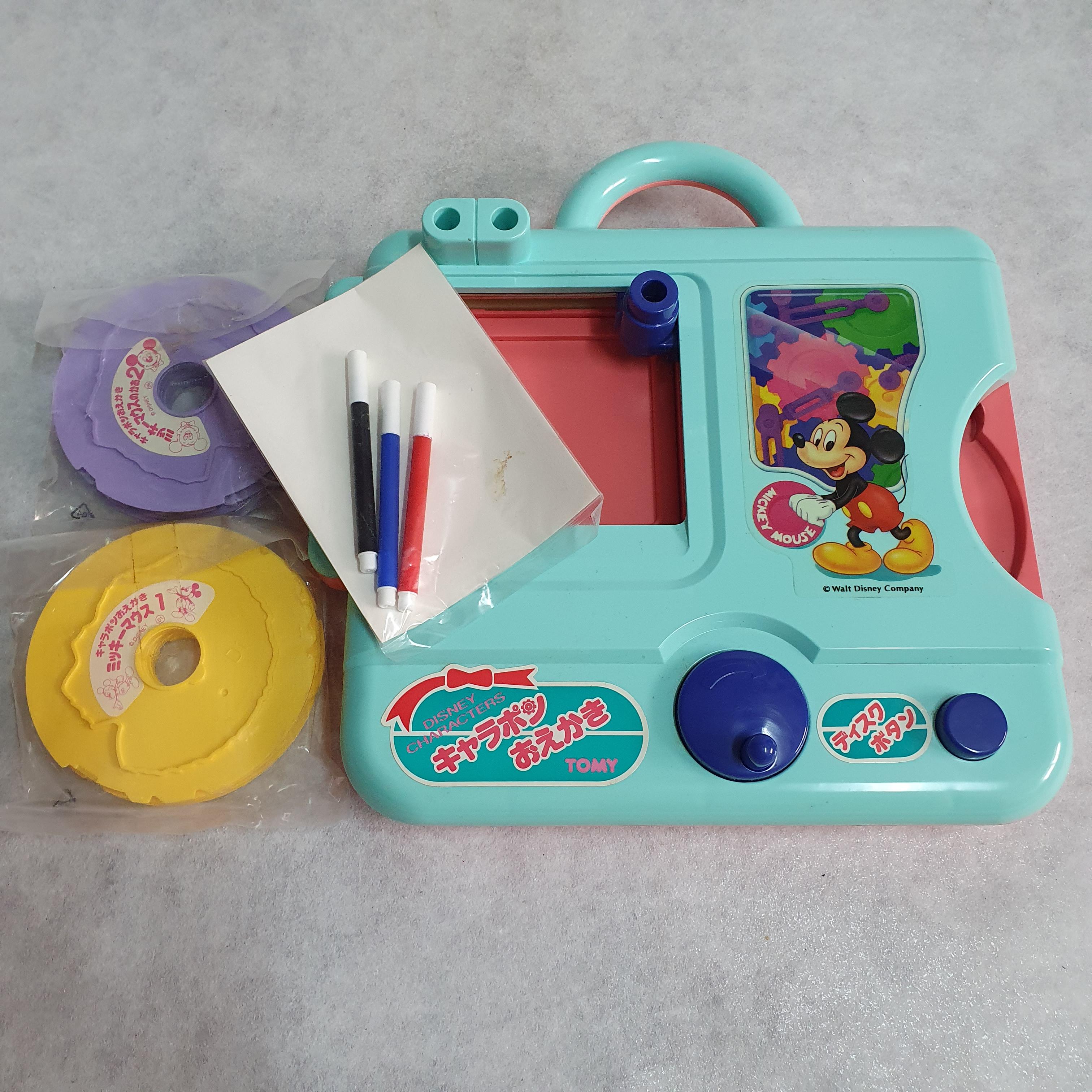 ของเล่นโทมี่ กระดานวาดรูปตัวการ์ตูนดิสนีย์จากแผ่นดิสก์