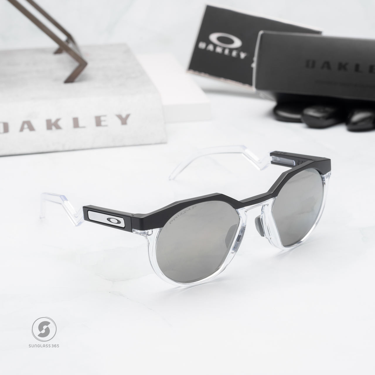OAKLEY HSTN(A) OO9242A-05 Matte Black Prizm Black Polarized