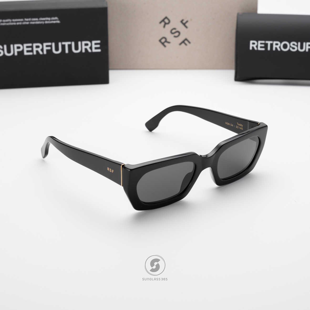 แว่นกันแดด SUPER SP H5N Teddy Black