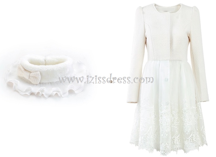 ***พรีออเดอร์***เสื้อโค้ท เสื้อกันหนาวสีขาว