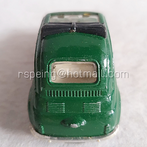 รถโมเดลโลหะ MINI 500 สีเขียว