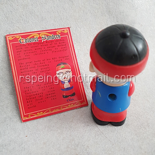 ฟิกเกอร์ Colonel Sanders The Legendary Chicken Expert ชุดนานาชาติ : จีน