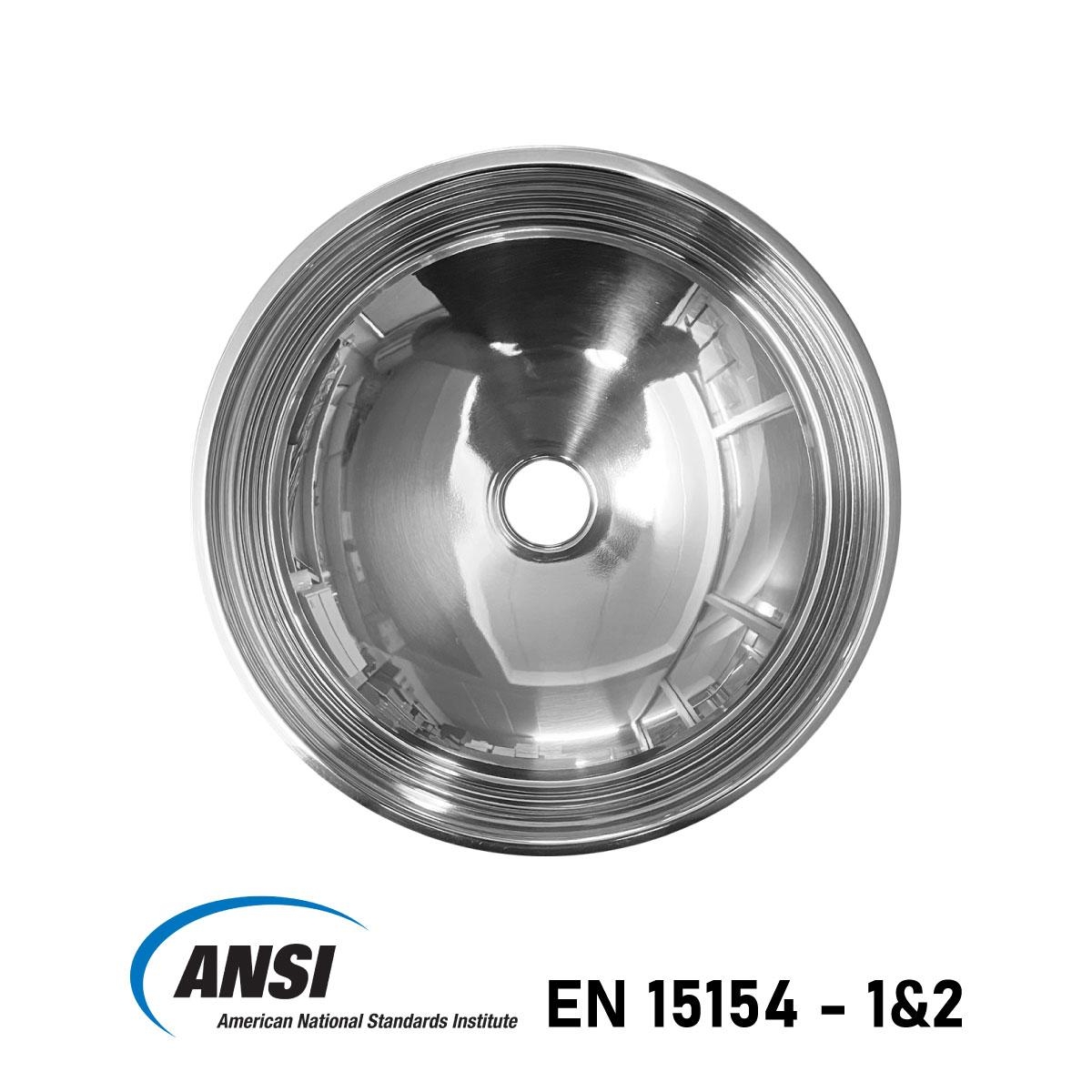 Stainless Steel Eyewash Bowl Model: SS-P100