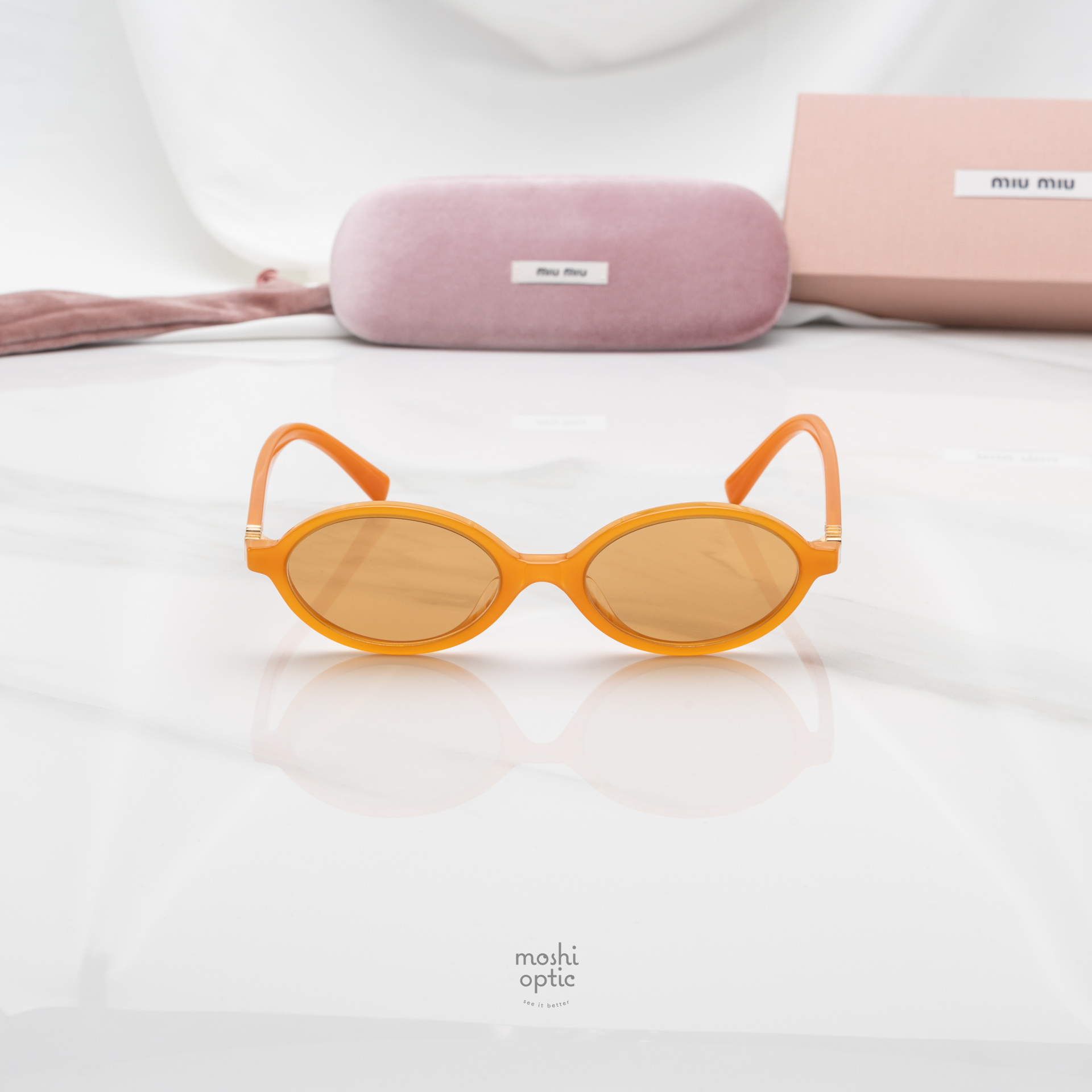แว่นกันแดด Miu Miu MU04ZSF 11V40D