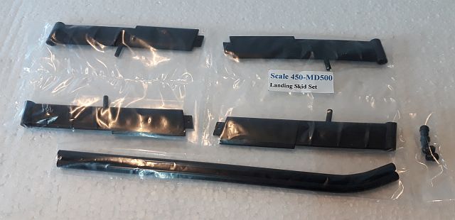 450-MD500 Plastic & Metal Landing Skid Set
