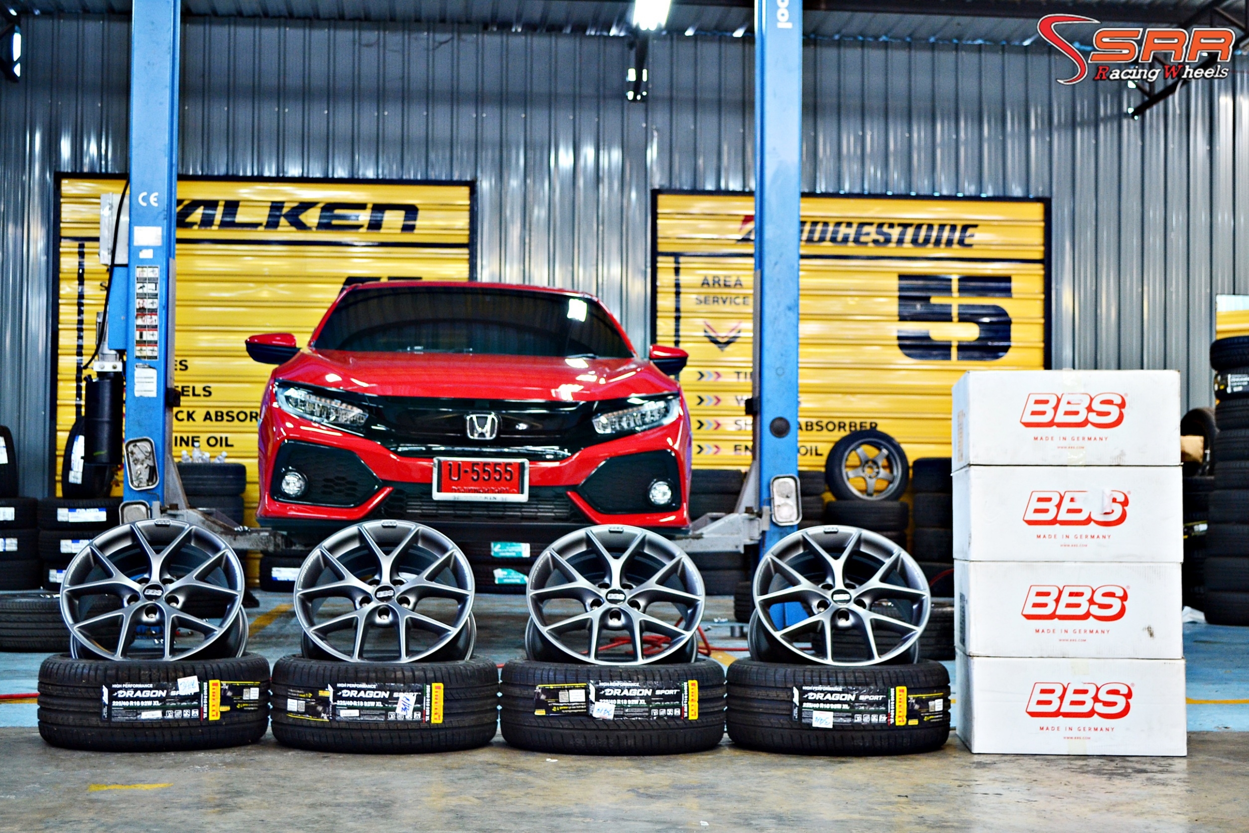ล้อแท้ BBS SR ราคาถูก