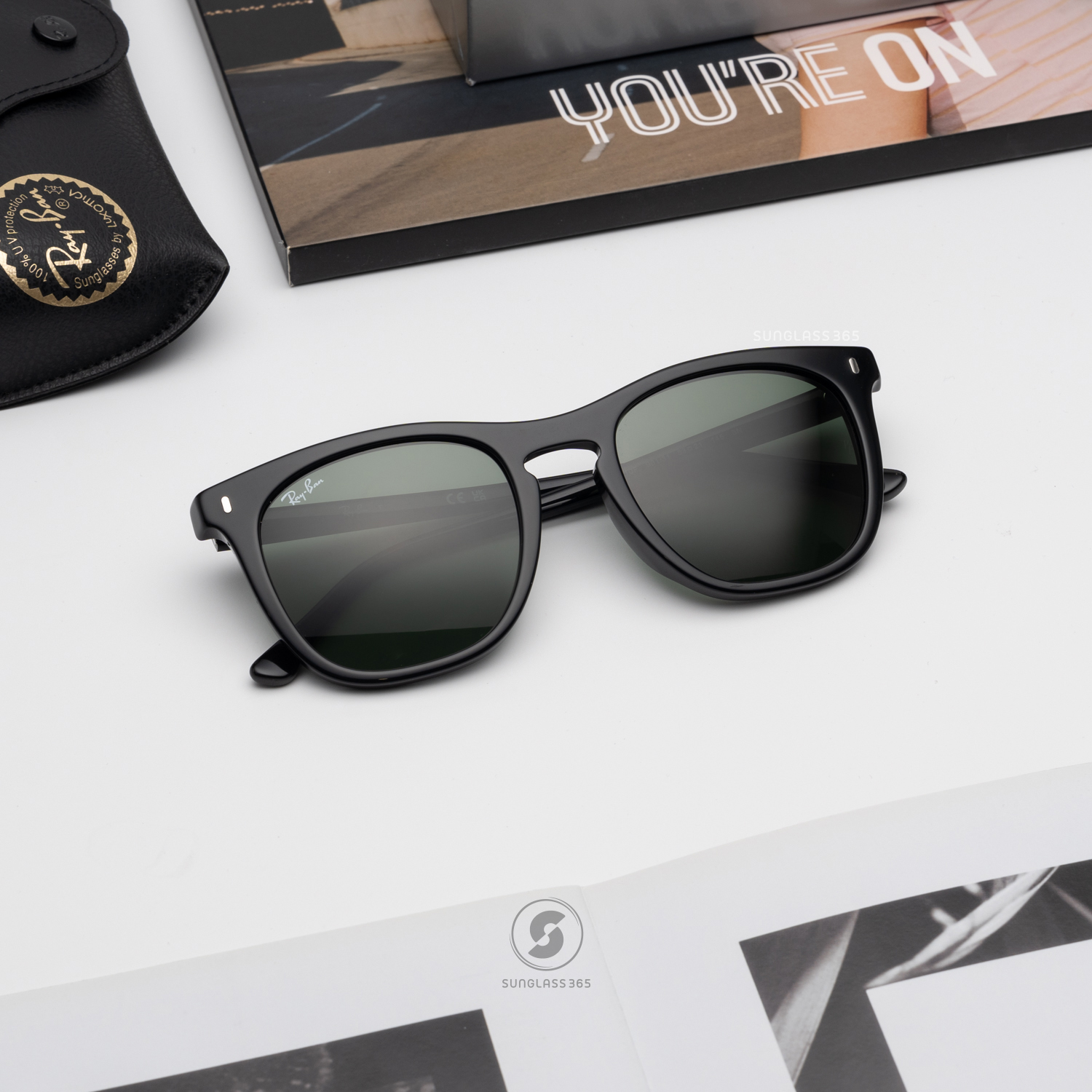 RayBan RB2210F 901/31 Black