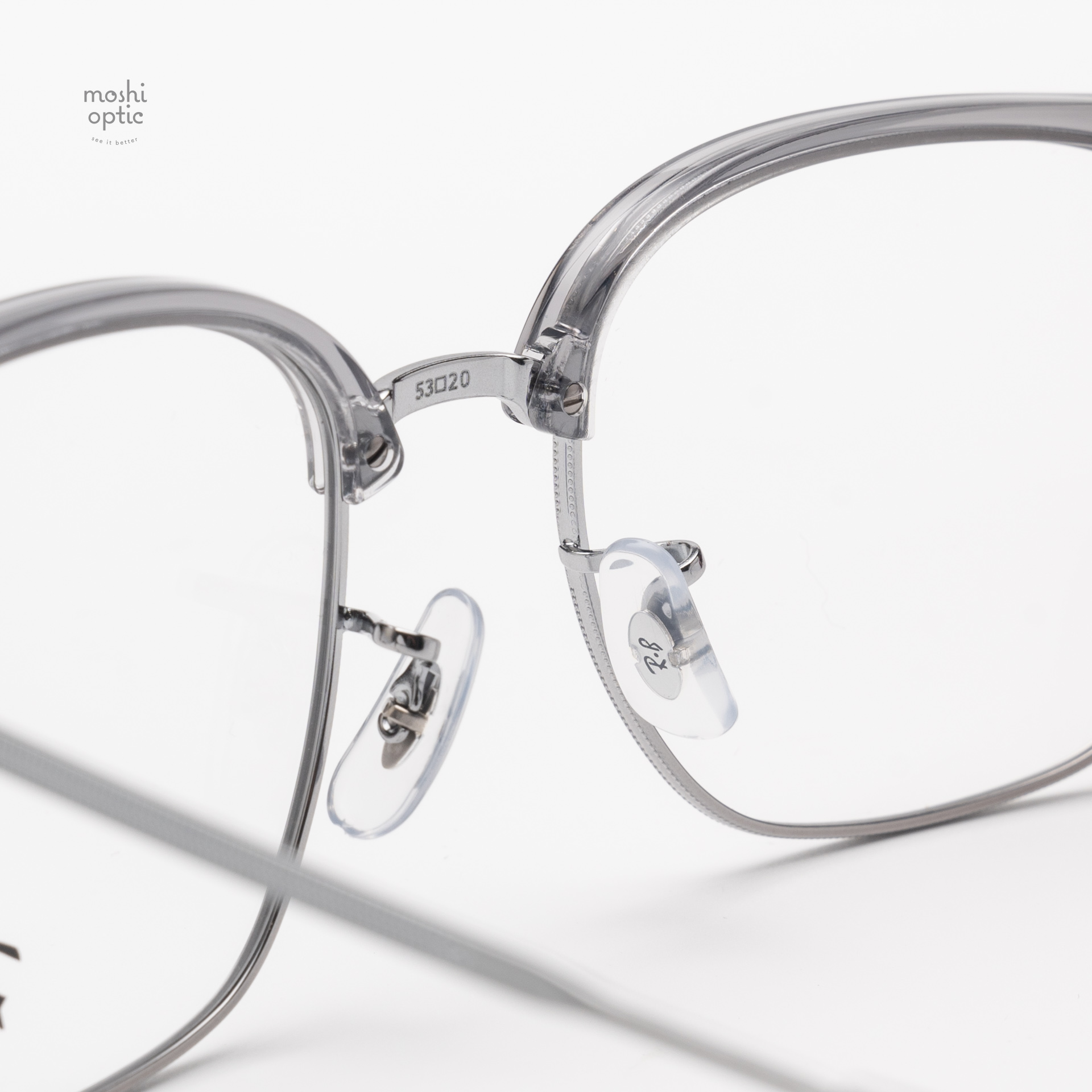 Ray-Ban RX7216F 8470 Grey on Gunmetal