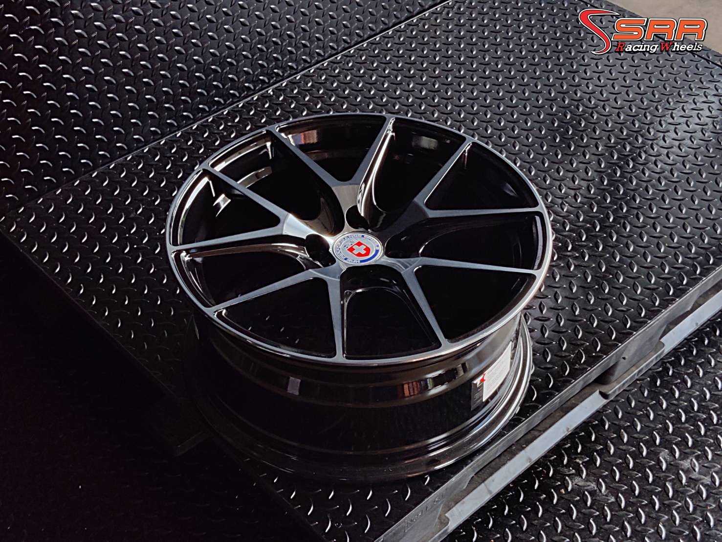 TK-SMART : TKHR (HRE) 17X7.5 4X100 30 XMP/BLACK-CL BLACK (หน้าเงาร่องดำ)