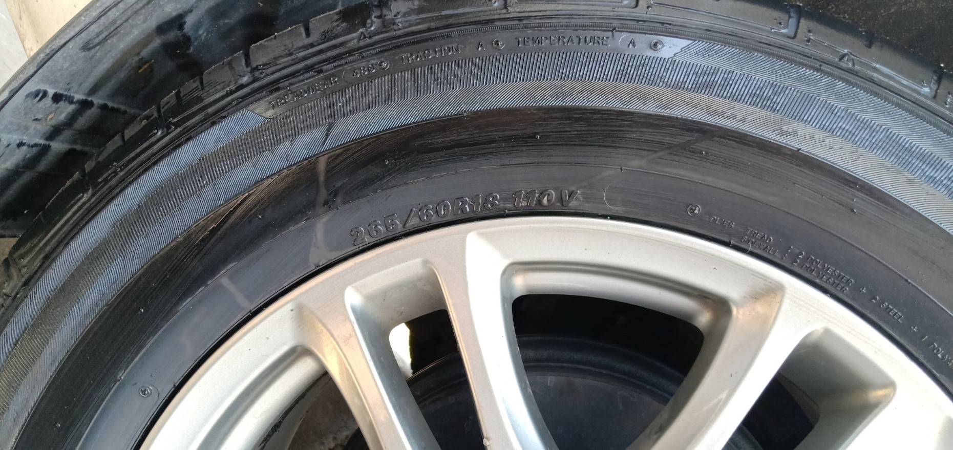 FALKEN FK452 265/60-18 เส้น 3500 ปกติ 4500