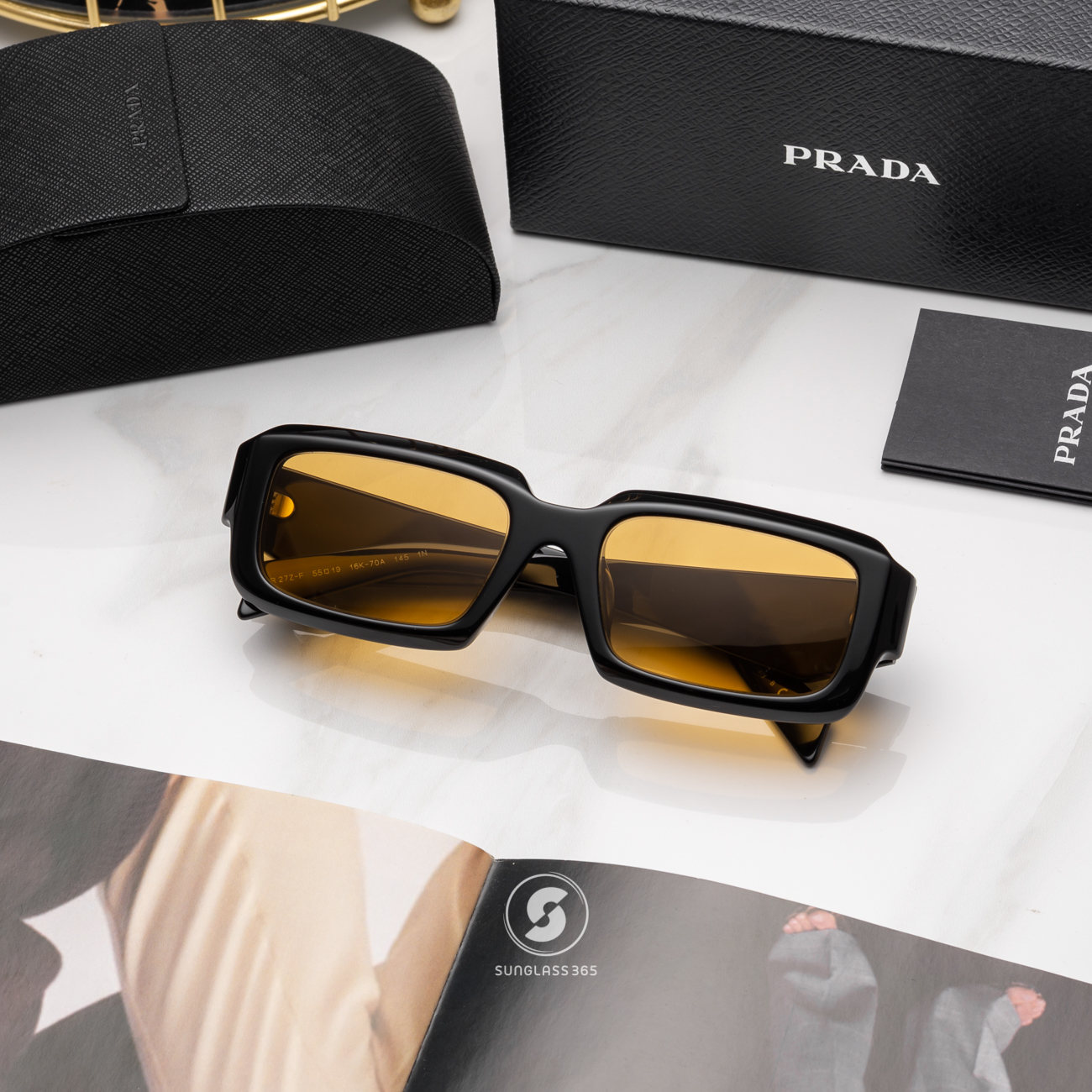 PRADA Symbole PR27ZSF 16K70A Black
