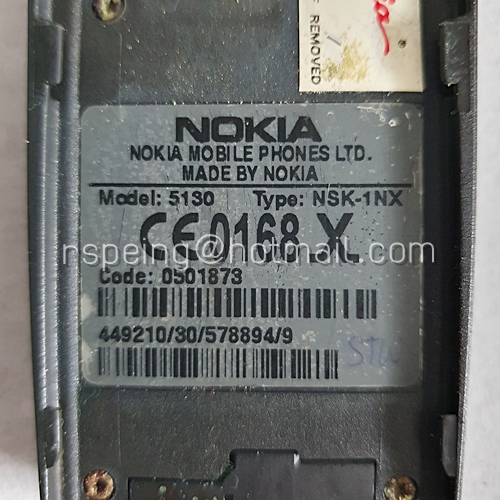 มือถือปุ่มกด Nokia 5130 (ระบบ 1800) พร้อมซองเหน็บ