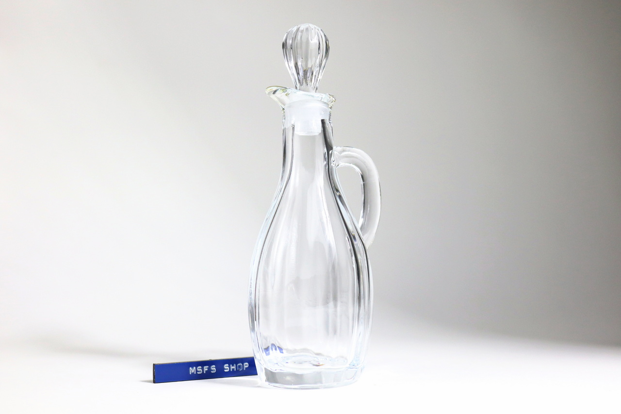 [Vintage] Takinami Glass ขวดแก้วมีหู พร้อมจุกแก้ว