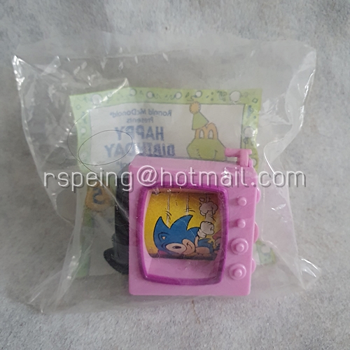 แมคโดนัลด์ แฮปปี้ มีล ทอยส์ ครบรอบ 15 ปี รถไฟแฮปปี้ เบิร์ดเดย์ : โซนิคเดอะเฮดจ์ฮ็อก McDonald’s Happy Meal Toys 1994 Happy Birthday Train : Sonic The Hedgehog #5