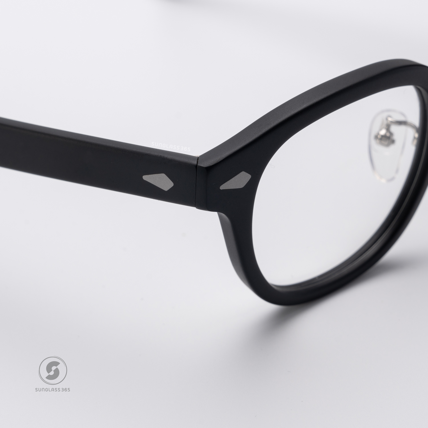 แว่นสายตา Moscot Lemtosh Col. Matte Black (Asian Fit with Nose Pad)