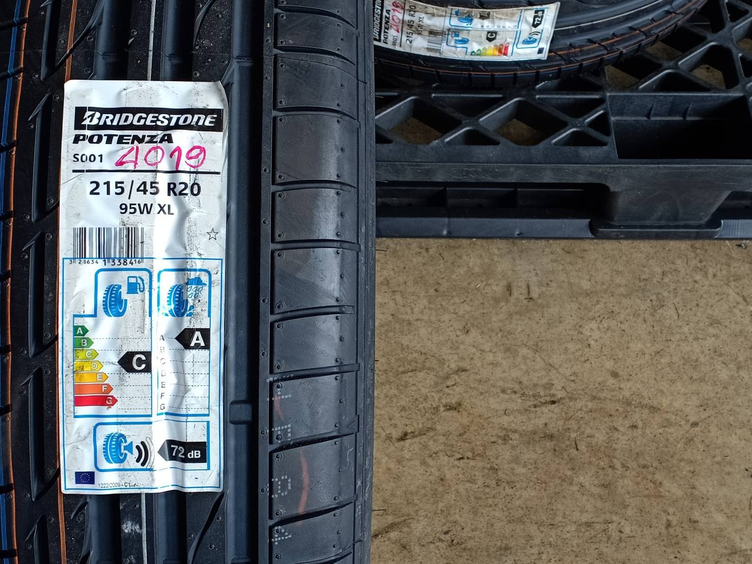 BRIDGESTONE 215/45R20 POTENZA S001 95W XL MADE IN POLAND