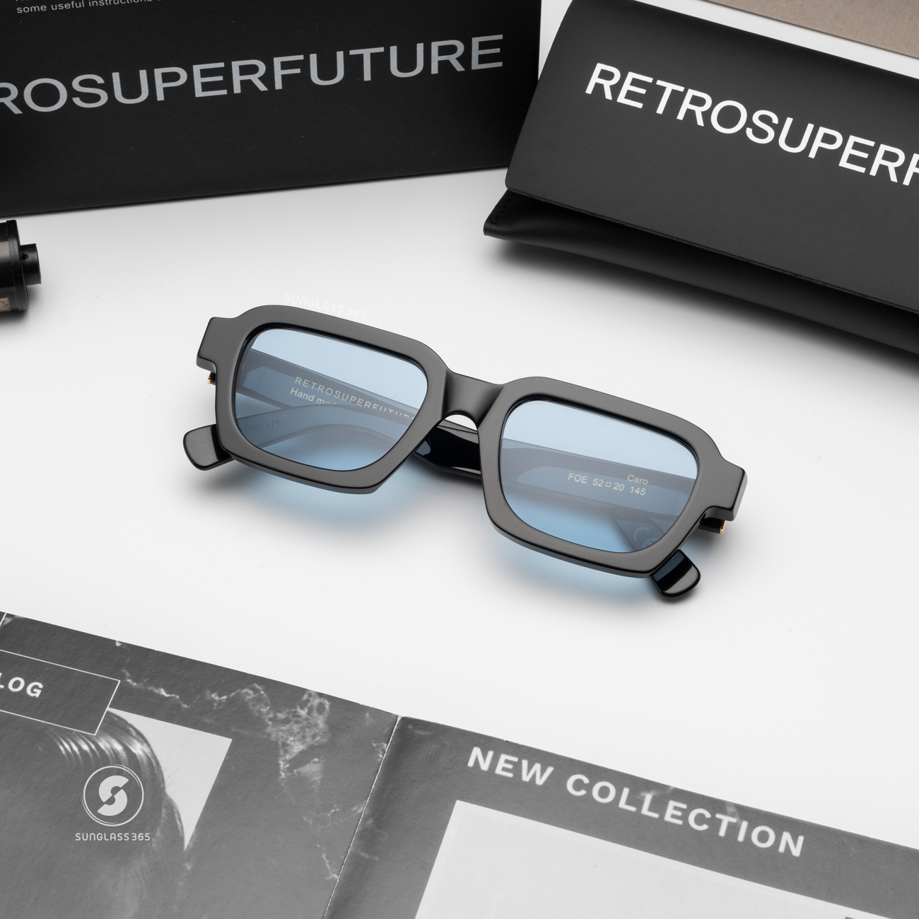 แว่นกันแดด SUPER SP FOE Caro Azure