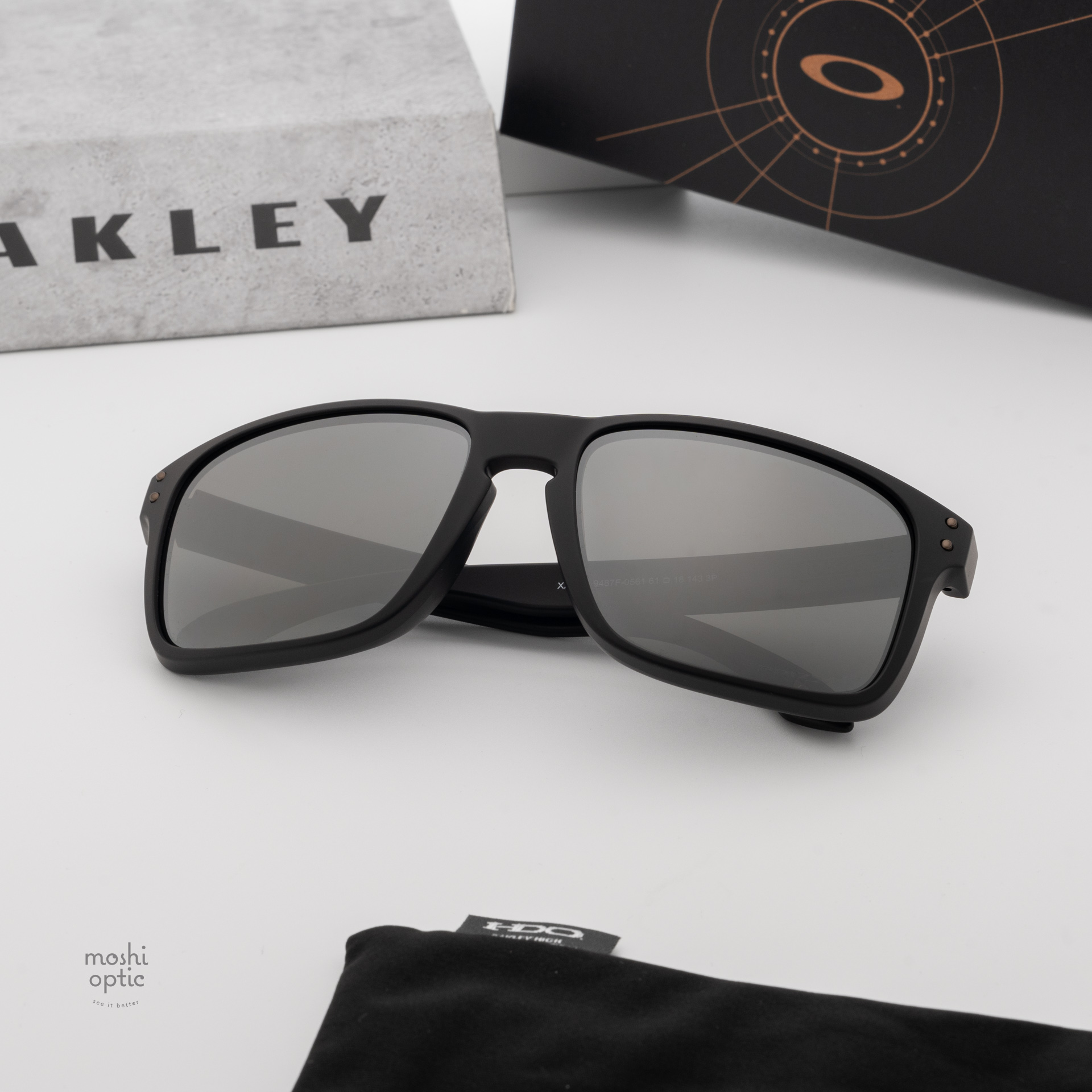 OAKLEY HOLBROOK XXL (A) Matte Black Prizm Black Polarized