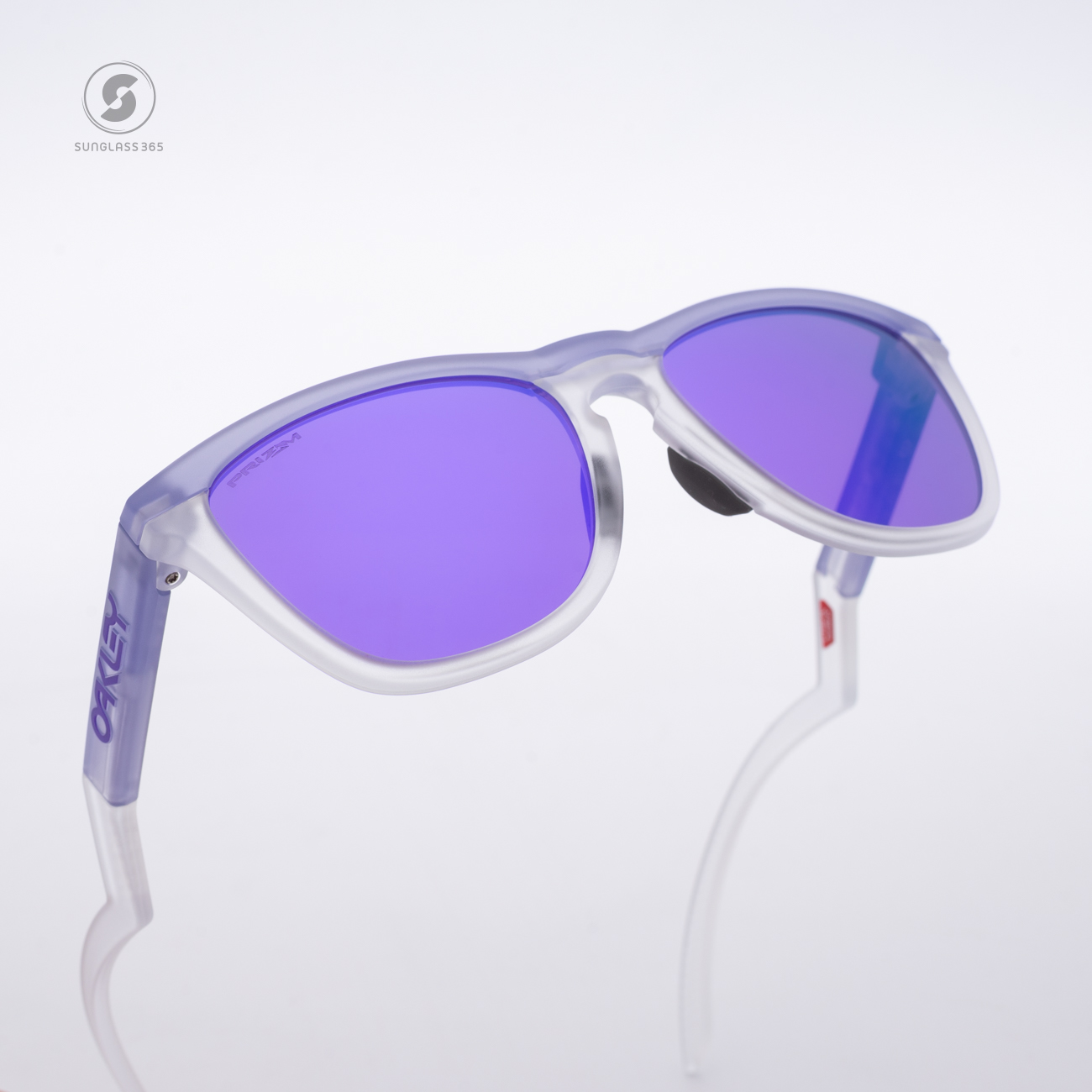 OAKLEY Frogskins Hybrid OO9289-01 Matte Lilac Prizm Clear Violet
