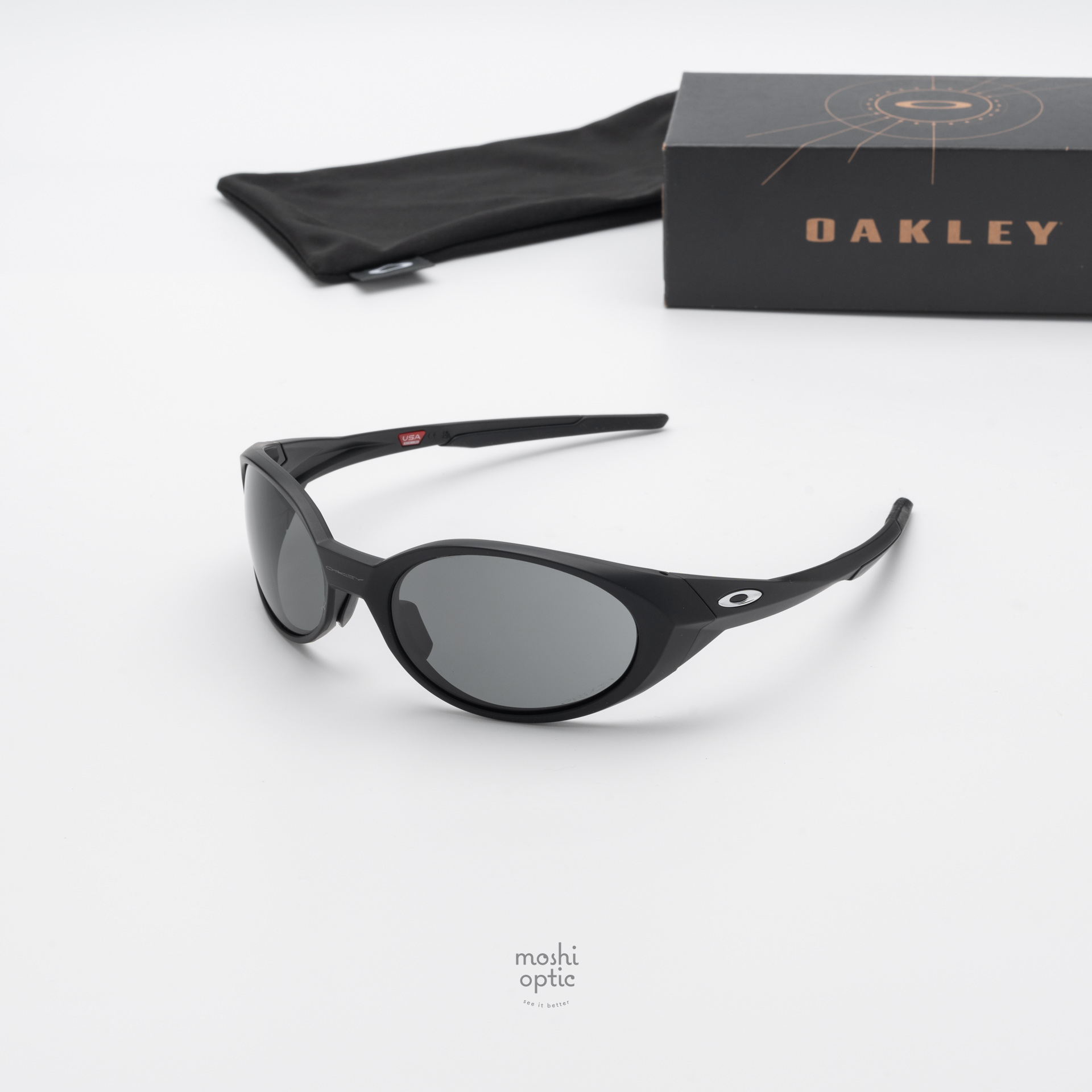 OAKLEY Eyejacket Redux OO9438-01 Matte Black Prizm Grey