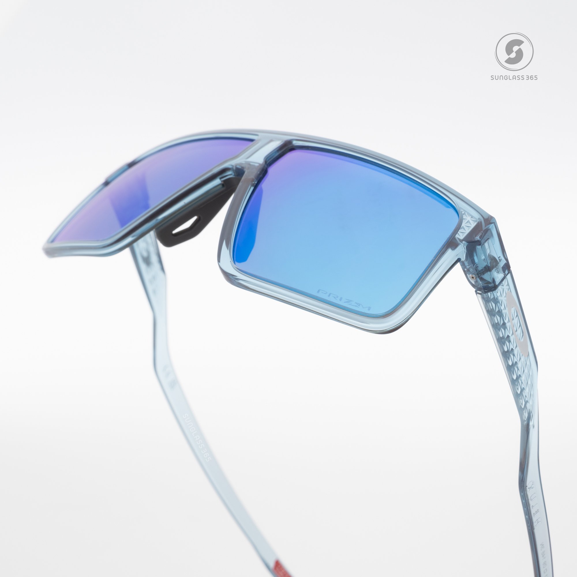 OAKLEY Helux OO9285-08 Transparent Stonewash Prizm Sapphire