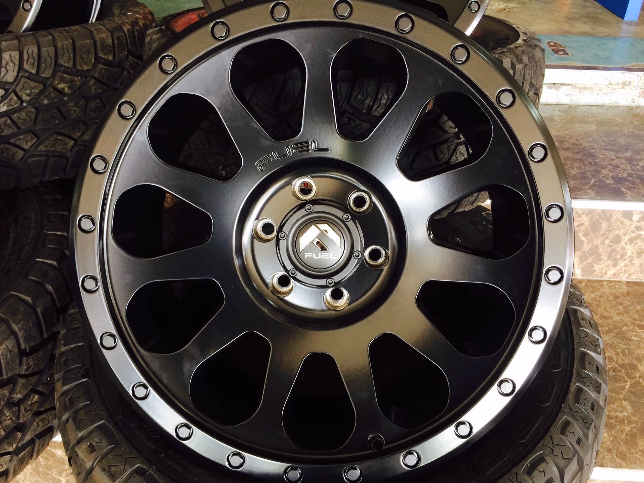 ล้อแท้ FUEL VECTOR D579 ขอบ20