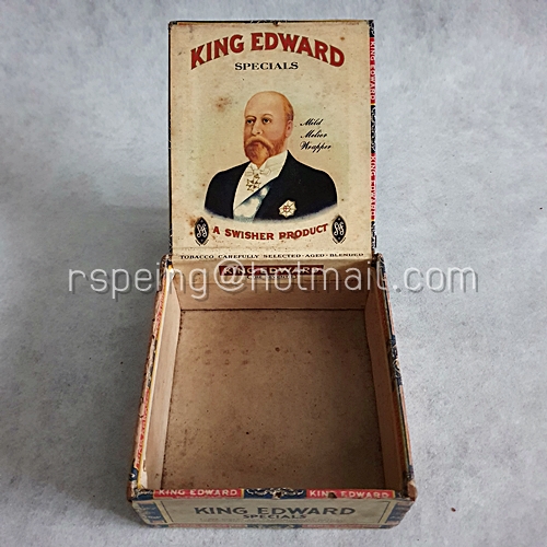 กล่องซิการ์ (กระดาษ) King Edward Specials