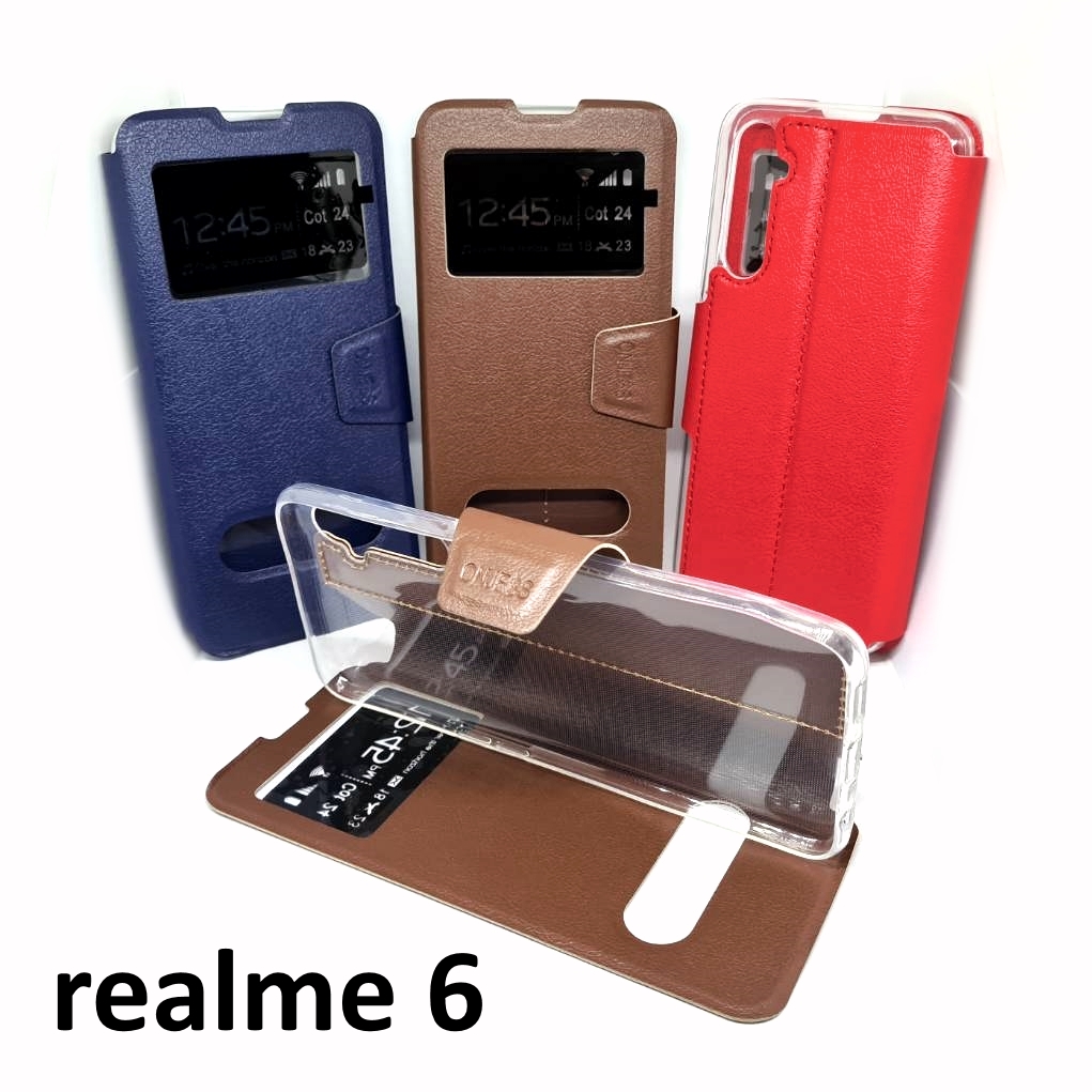 เคสพับ realme 6 - เคสฝาพับ โชว์เบอร์ ตั้งได้