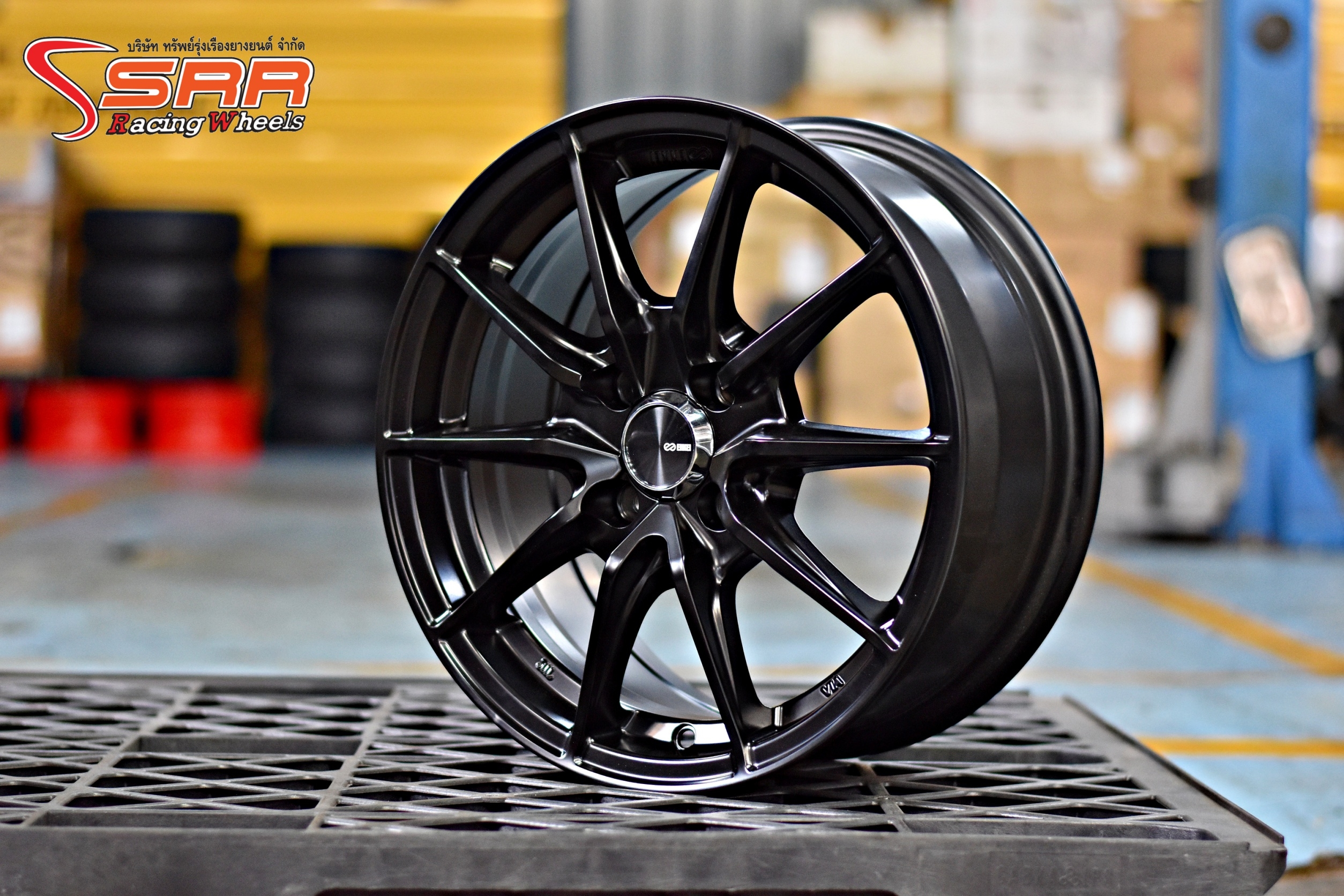 ENKEI DRACO ล้อแม็กซ์แท้ ขอบ15 กว้าง6.5 PCD4X100 offset+38