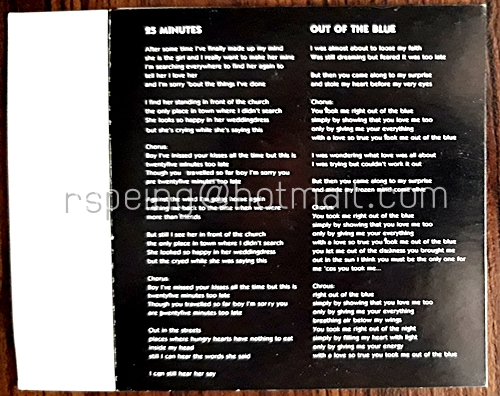 บัตรชมคอนเสิร์ต Michael Learns To Rock In Bangkok