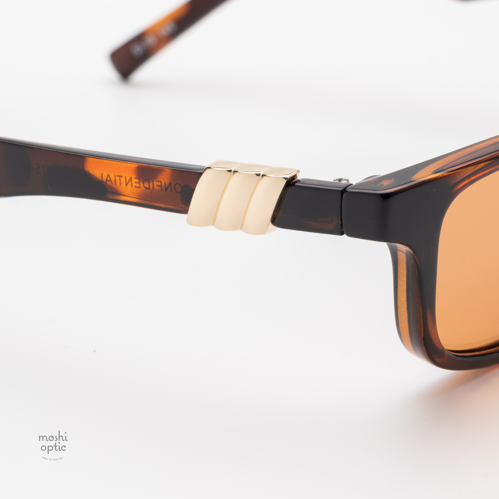 แว่นกันแดด Le Specs LSP2552154 CONFIDENTIAL Dark Tort