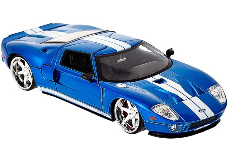 พรีออเดอร์ Jada โมเดลรถ โมเดลรถยนต์ ฟาส "Fast" 2005 Ford GT 1:24