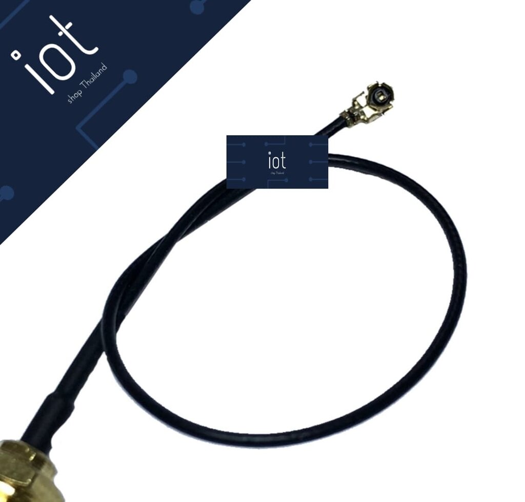 เสาอากาศ 2.4G WIFI Module Uses IPEX to SMA Female External Antenna