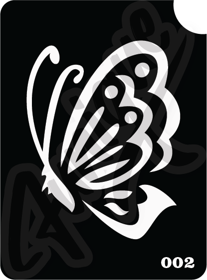 SET 12 Stencil บล็อกสติกเกอร์ รอยสักกากเพชร เพ้นท์กากเพชร กลิตเตอร์ Funique สติ๊กเกอร์ แบบลาย DIY งานประดิษฐ์