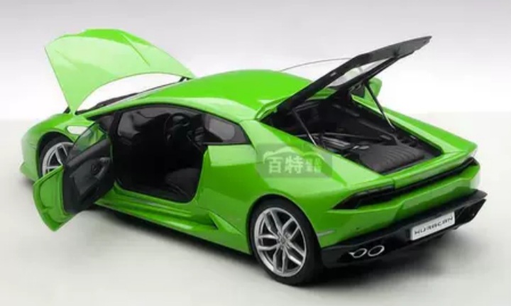 โมเดลรถยนต์ โมเดลรถเหล็ก autoart lamborghini huracan 2